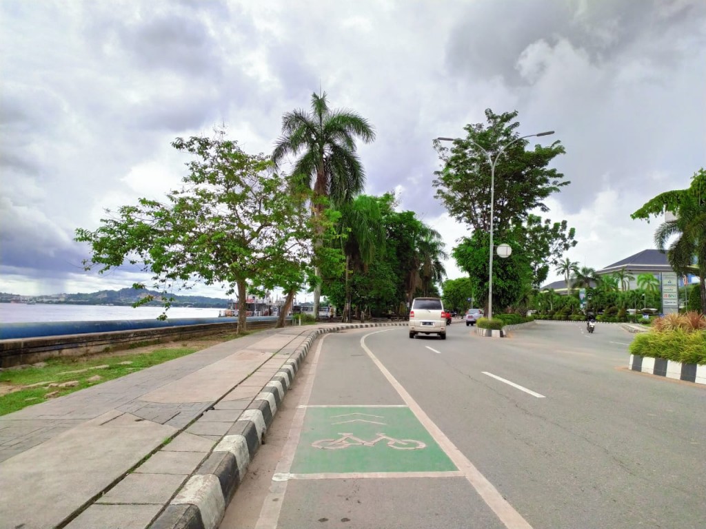 Ikuti amanat Permenhub 59 Ta. 2020, Jalur Sepeda tersedia di Kota Samarinda