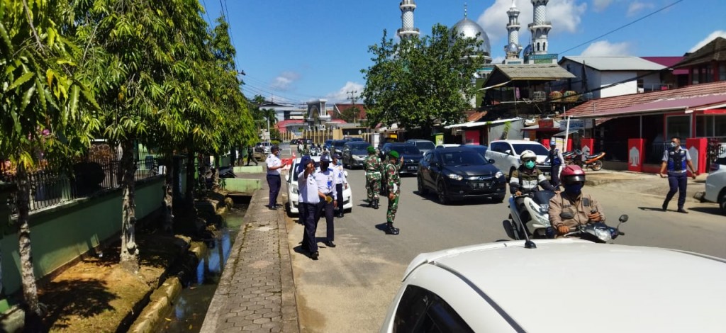 Kegiatan Seksi Daltib dan Perpakiran Dishub Kota Samarinda, tanggal 16 Maret 2021