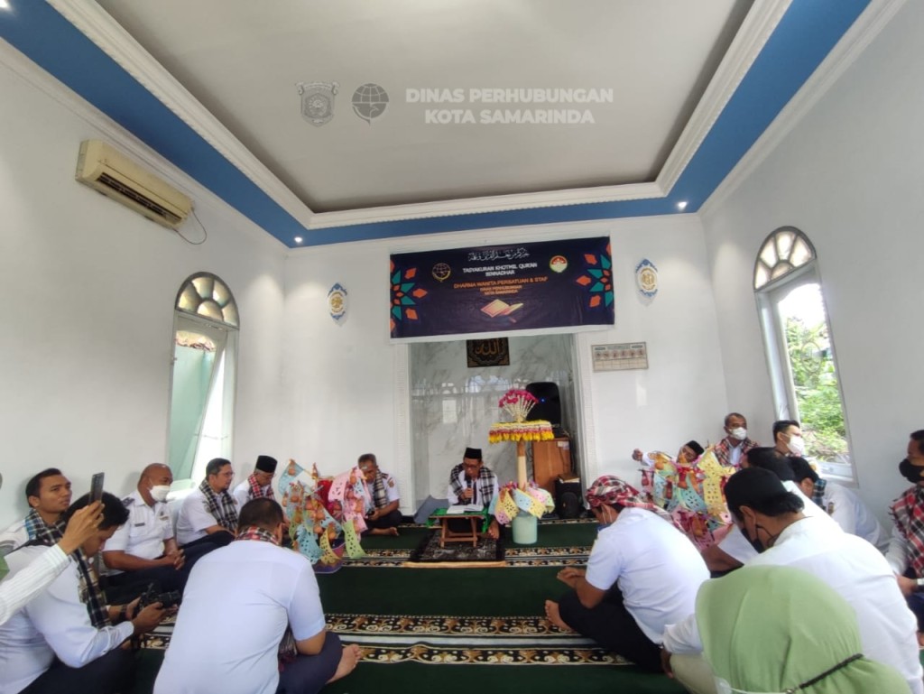 Jelang akhir Ramadhan, Dishub Samarinda dan Dharma Wanita Persatuan adakan Khotmil Qur'an