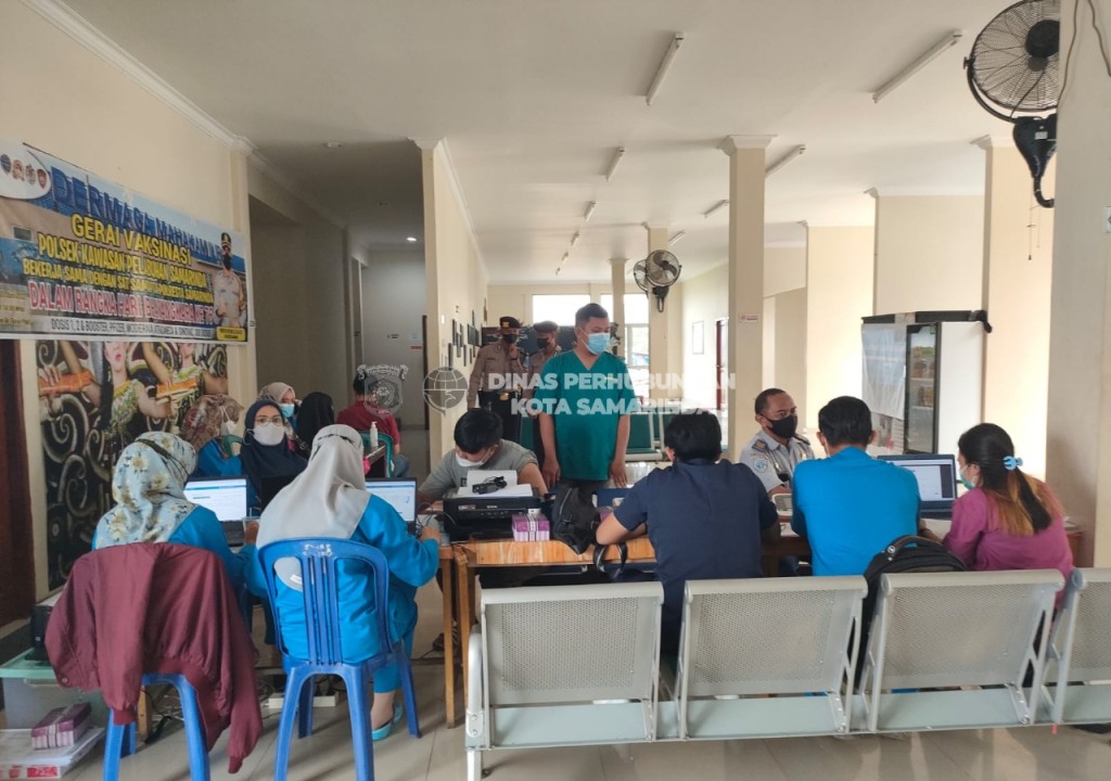 Vaksinasi gratis Memperingati Hut Bhayangkara ke - 76